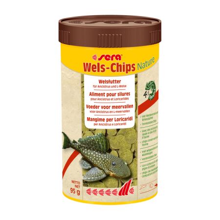 sera Wels-Chips Nature 250ml (95g)