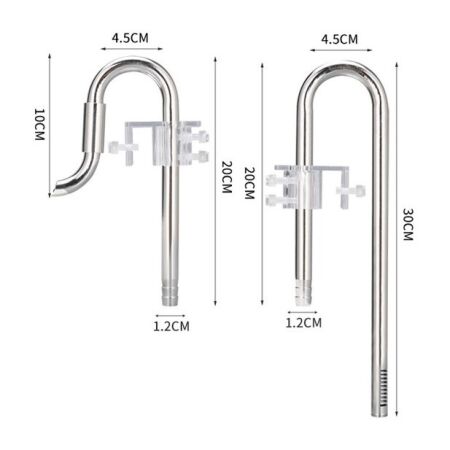 Noa-Scape Lily-Pipe Set Edelstahl Small 13 mm