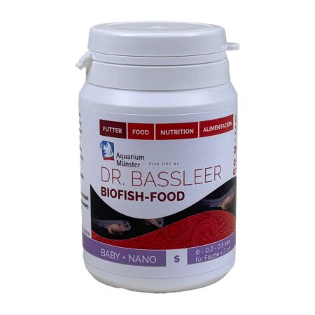 Dr. Bassleer Biofish-Food BABY+NANO S 60g